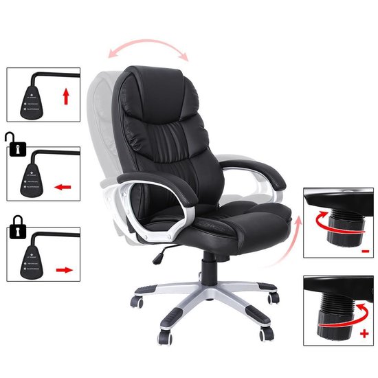 Nancy's Luxe Bureaustoel ergonomisch Nancy's Luxe Bureaustoel ergonomisch