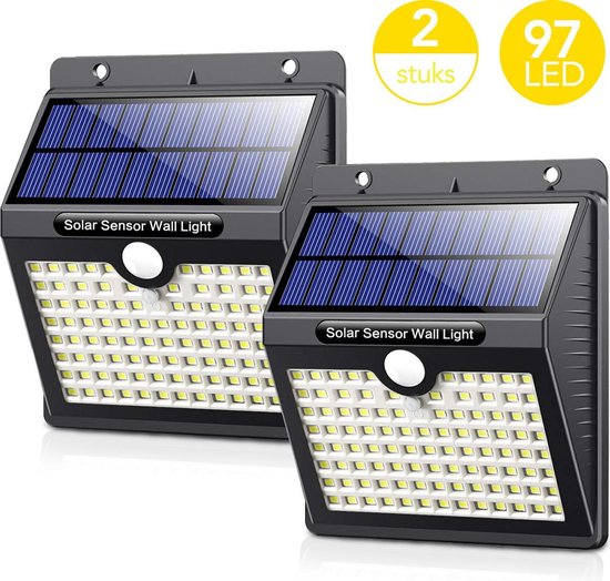 LifeGoods Solar Buitenlamp met Bewegingssensor LifeGoods Solar Buitenlamp met Bewegingssensor