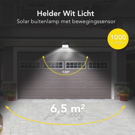 LifeGoods Solar Buitenlamp LifeGoods Solar Buitenlamp