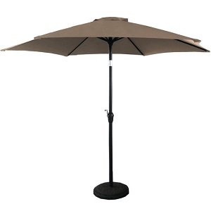 NJOY your Summer Luxe Stokparasol - Staande Parasol - Ø300 CM NJOY your Summer Luxe Stokparasol - Staande Parasol - Ø300 CM