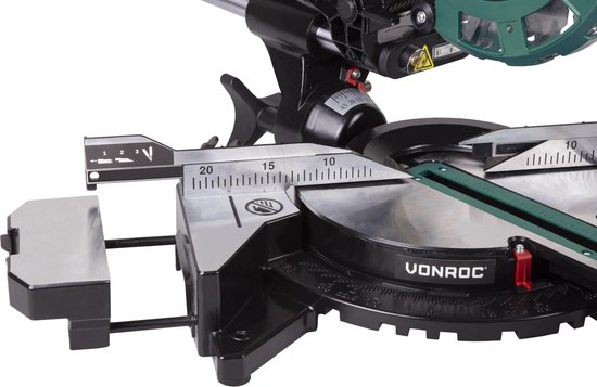 VONROC Afkortzaag – 2000W verstek VONROC Afkortzaag – 2000W verstek