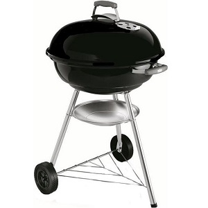 Weber Compact Kettle Houtskoolbarbecue 47 cm Zwart Weber Compact Kettle Houtskoolbarbecue 47 cm Zwart