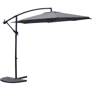 PimXL Zweefparasol - Ø300 cm - Taupe PimXL Zweefparasol - Ø300 cm - Taupe
