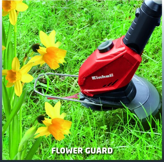 Bloemenbeschermingsbeugel grastrimmer op accu Bloemenbeschermingsbeugel grastrimmer op accu