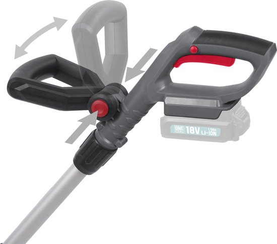 Powerplus voordelige grastrimmer op accu Powerplus voordelige grastrimmer op accu
