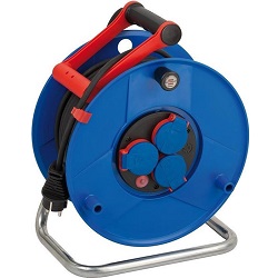 Brennenstuhl Garant IP44 Kabelhaspel - 3-voudig - 50 meter Brennenstuhl Garant IP44 Kabelhaspel - 3-voudig - 50 meter