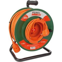 Perel tuinhaspel 50m - 3G1.5 Perel tuinhaspel 50m - 3G1.5