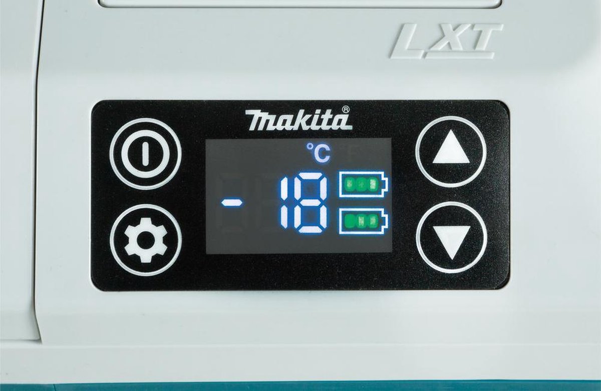 Display Makita koelbox Display Makita koelbox