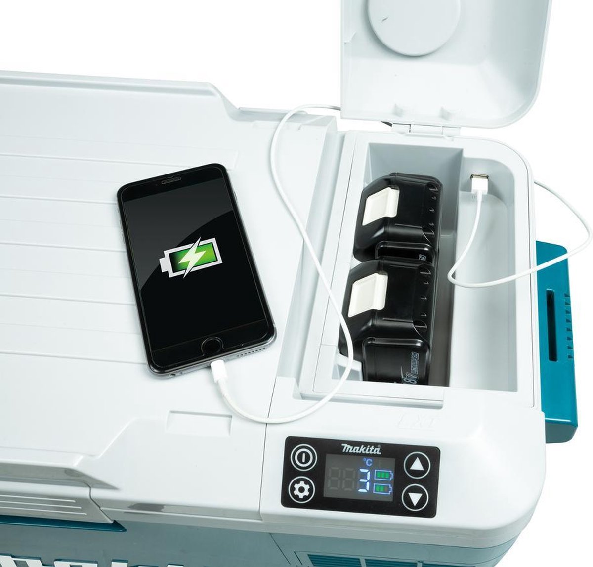 Handige extra's Makita koelbox Handige extra's Makita koelbox
