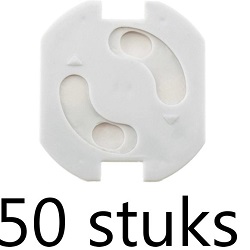 GS stopcontactbeschermers 50 stuks GS stopcontactbeschermers 50 stuks