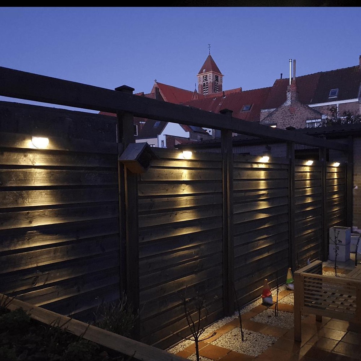 LedKoning Solar wandlamp Druppel beste LedKoning Solar wandlamp Druppel beste