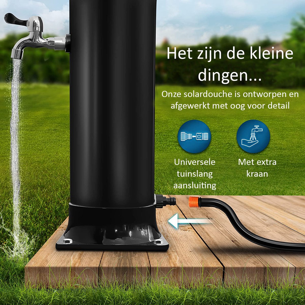 Sens Design Solar Douche 40 liter beste Sens Design Solar Douche 40 liter beste